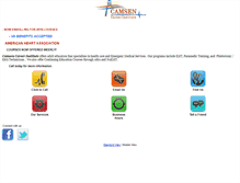 Tablet Screenshot of camsenedu.com